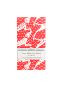 Very Slim List Book