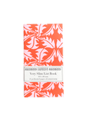 Very Slim List Book