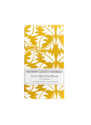 Very Slim List Book