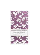 Very Slim List Book