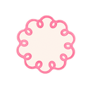 Coquette Scalloped Vellum Coasters
