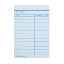 Library Card Notepad