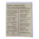 Graduation Exam
