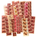 Vintage Stamp Bundle: Antique Pink