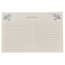 Forget Me Not Recipe Cards