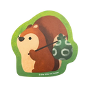 Backpack Squirrel Sticker
