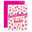 Birthday Babe Hearts