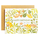 Birthday Flowers Greenery