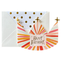 Birthday Mini Crown Stripe