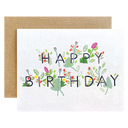Happy Birthday Floral
