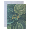 Green Leaves Birthday