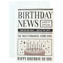 Birthday News Card