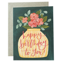 Birthday Flower Vase