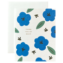 Thank You Blue Florals