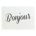 Bonjour Postcard