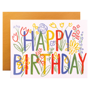 Brushstroke Birthday