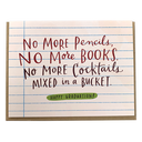 No More Pencils