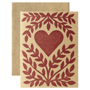 Burgundy Heart