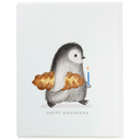 Penguin with Challah Bread