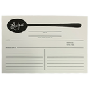 Charcoal Spoon Recipe Cards