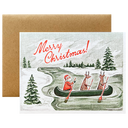 Christmas Canoe