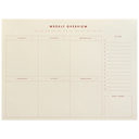 Colorblock Weekly Desk Planner