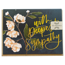 Deepest Sympathy Navy