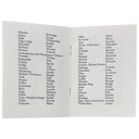 Mini Book Dog Names