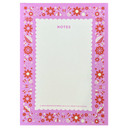 Flower Garden Pink Notepad