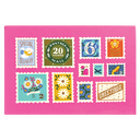 Postage Stamps Card Set