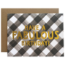 Fabulous Gingham Birthday