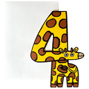 Giraffe 4th Birthday
