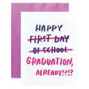 Graduation, Already