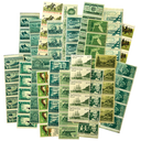 Vintage Stamp Bundle: Green Thumb