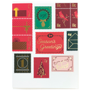 Holiday Stamps Card