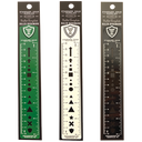 SI Bullet Ruler Bookmark
