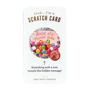 Scratch-Off Gumball Machine