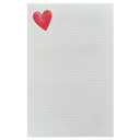 Heart Lined Notepad