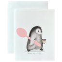 Penguin with Ice Cream
