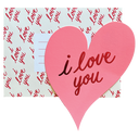 Pink Heart I Love You