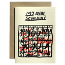 My Ideal Schedule
