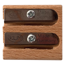 Wood 2-Hole Sharpener