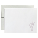 Lavender Flat Card Set