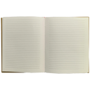Ochre Lined Journal