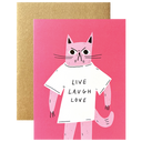 Live Laugh Love Kitty