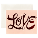 Love Red Foil Ribbon