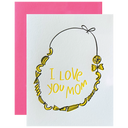 Macaroni Necklace Card