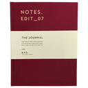 Burgundy Lined Journal
