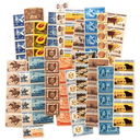 Vintage Stamp Bundle: Midwestern Sky