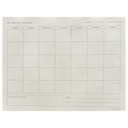 Monthly Overview Notepad